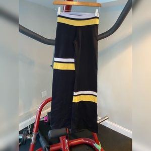 Margarita Activewear Black w Yellow Pants